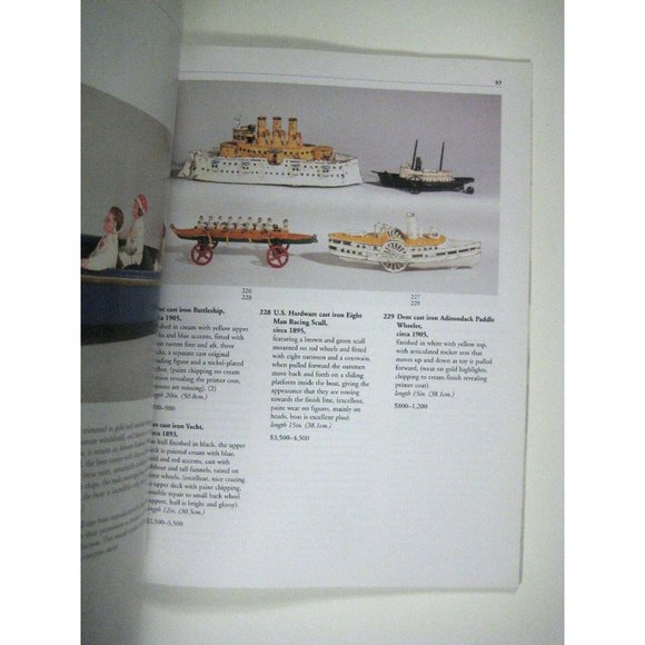 Sotheby's Auction Catalog 2001 Hegarty Collection Antique Toys NY7715 Cast Iron - Picture 6 of 8